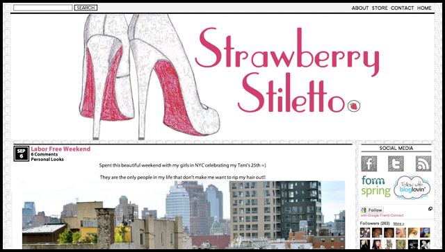 Strawberry Stiletto Home Page